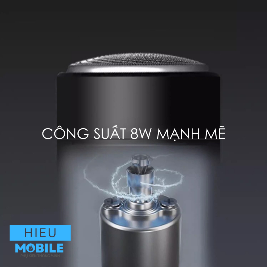 Máy cạo râu SID RS 161 nhỏ gọn bỏ túi du lịch công suất 8W chống nước IPX7 toàn thân dùng pin sạc