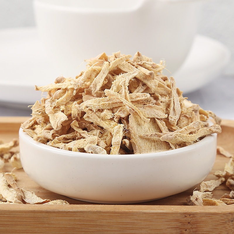 100g Gừng thái sợi khô thơm đẹp không vụn làm trà, nấu ăn