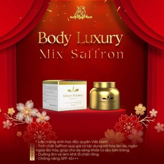 Combo Kem Body và ủ kích trắng Collagen X3 Luxury Mỹ Phẩm Đông Anh Chính Hãng 250G Dưỡng Da Trắng Sáng, Mềm Mịn