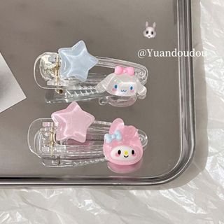 [🔥XƯỞNG SALE SẬP SÀN🔥] Set 2 Kẹp Tóc Xinh Kẹp Tóc Hình Hoạt Hình Xinh Xắn Dễ Thương K42