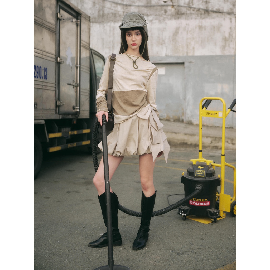 Remmus - Adelle Skirt | Chân váy dáng bí đính nơ cách điệu cho nữ ...