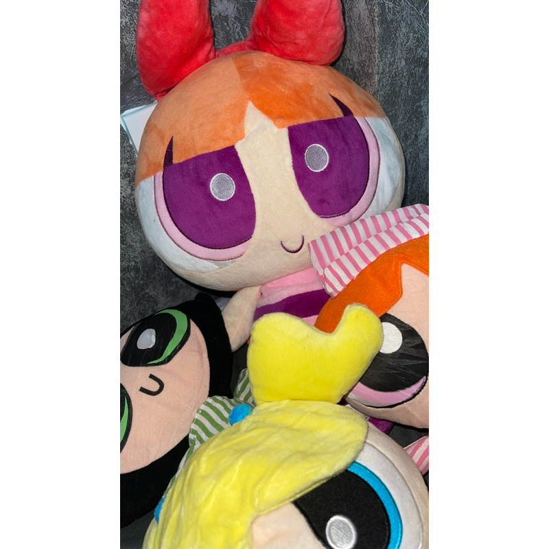 GẤU BÔNG 2HAND THE POWERPUFF GIRLS | Shopee Việt Nam