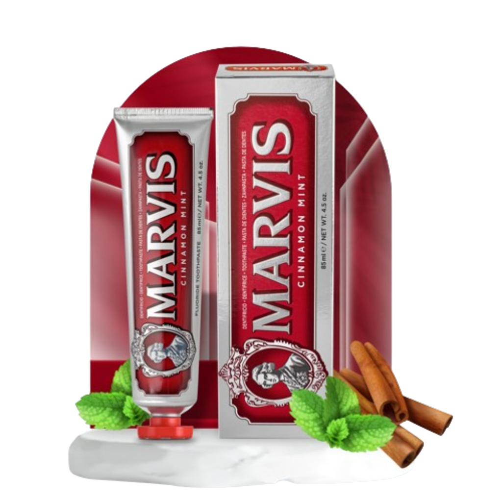 Ảnh Kem Đánh Răng Marvis Cinnamon Mint 85ml - Marvis Chính Hãng 3