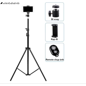 Gậy live stream,giá đỡ điện thoại,quay video,chụp ảnh ,dài 2m1.
