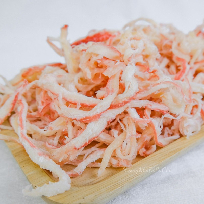 Mực sợi hấp nước dừa - Hũ 500g
