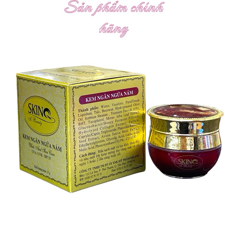 Kem SkinQ ngăn ngừa nám 15gram