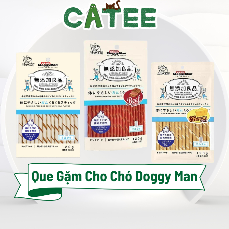 Que gặm cho chó Doggyman gói 120g | Shopee Việt Nam