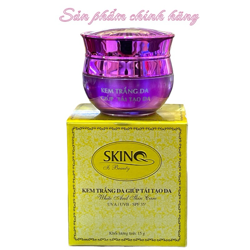 Kem SkinQ Trắng da giúp tái tạo da 15gram