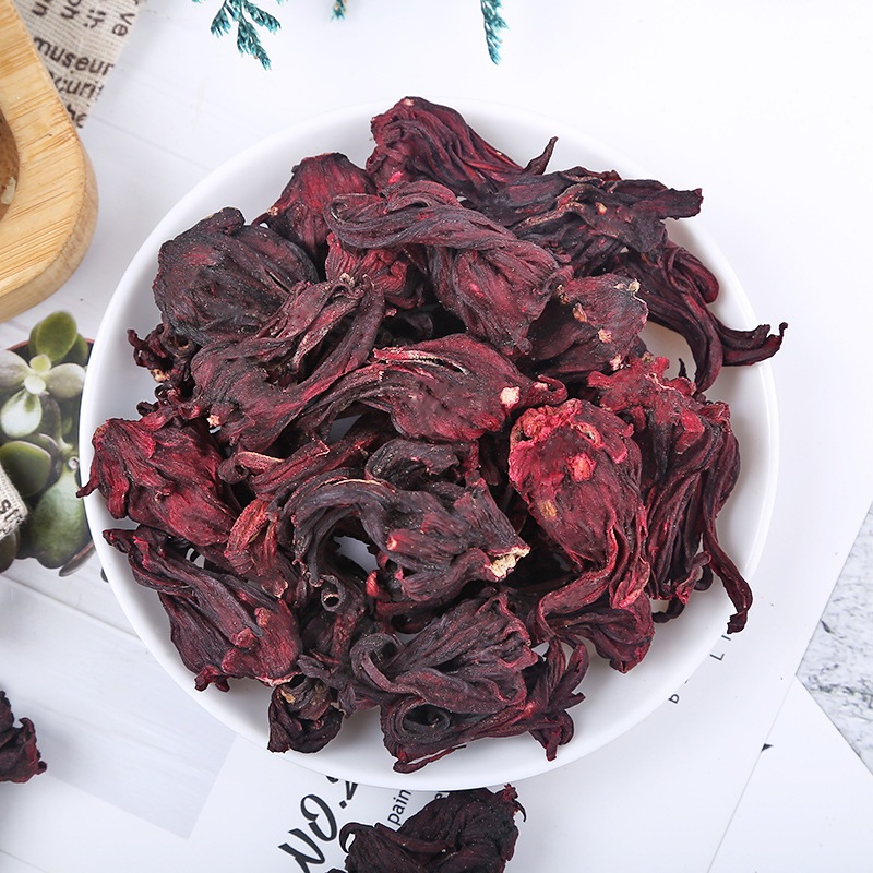 100g Trà Hoa atiso đỏ, bụp giấm nguyên bông hoặc tách cánh giúp detox, thanh nhiệt, giảm nóng trong