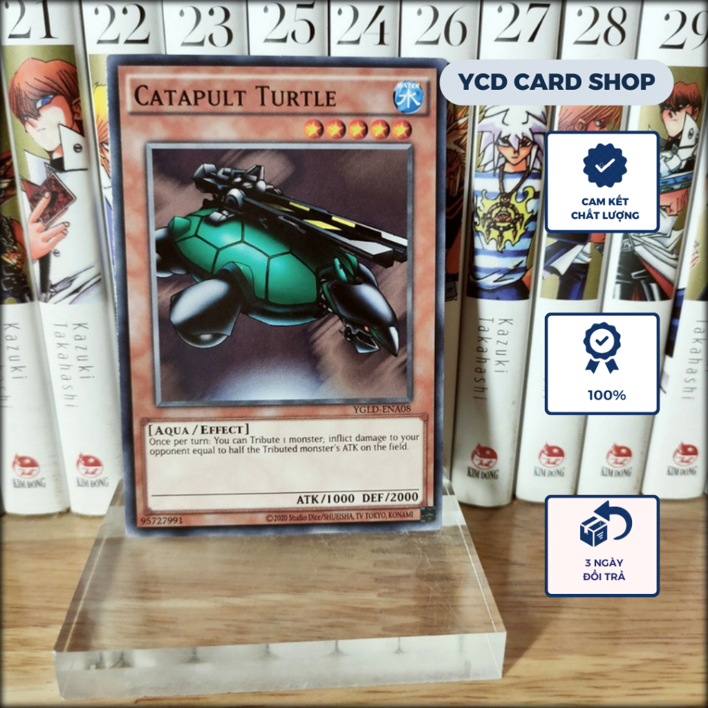 [YCDcardgame] Thẻ Bài Yugioh Chính Hãng Catapult Turtle – Common ...