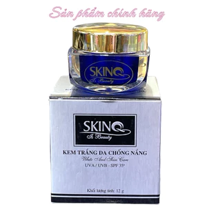 Kem skinQ trắng da chống nắng 12gram
