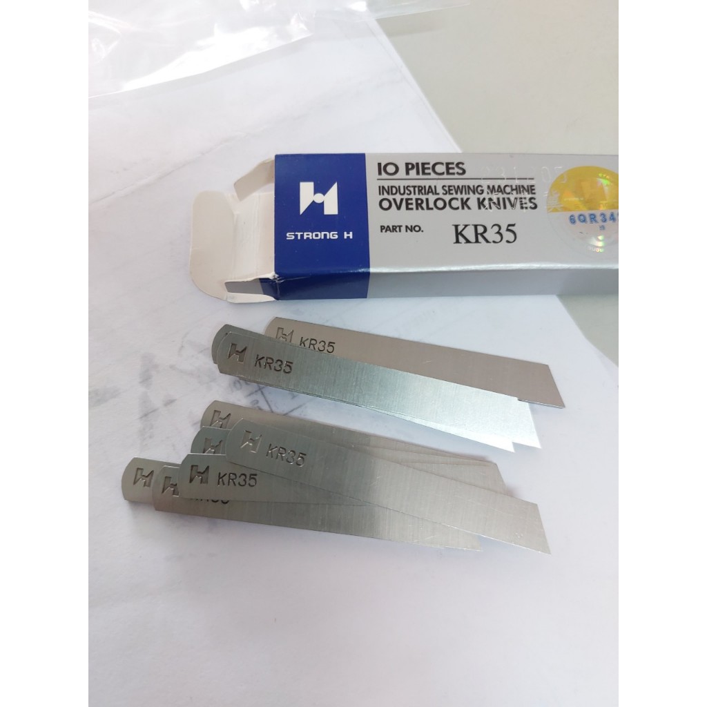 Dao Dưới KR35 StrongH, Dao Trên KR23 StrongH - Máy Vắt Sổ Công Nghiệp
