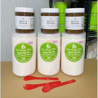 COMBO SỈ 3 - 5 HỘP KEM BODY NGUYỄN THÚY KIỀU + TẨY TẾ BÀO CHẾT BODY
