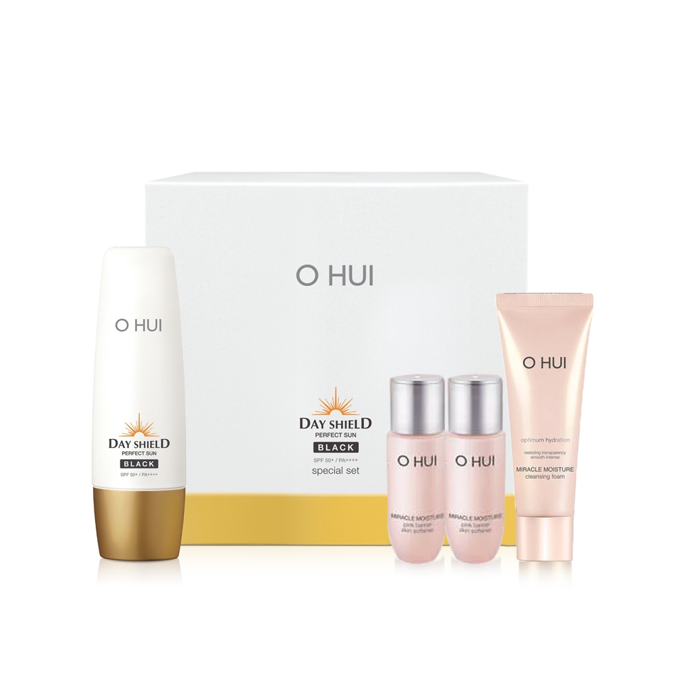 Set Kem Chống Nắng Dưỡng Da Và Làm Sạch Da Ohui Day Shield Perfect Sun Special Set Spf50+/pa++++ 4 Sản Phẩm | Shopee Việt Nam