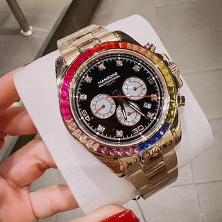 Đồng Hồ Cơ Nam Đeo Tay HANBORO Watch 8032 Chính Hãng| Tặng kèm bóp đựng đồng hồ [36]