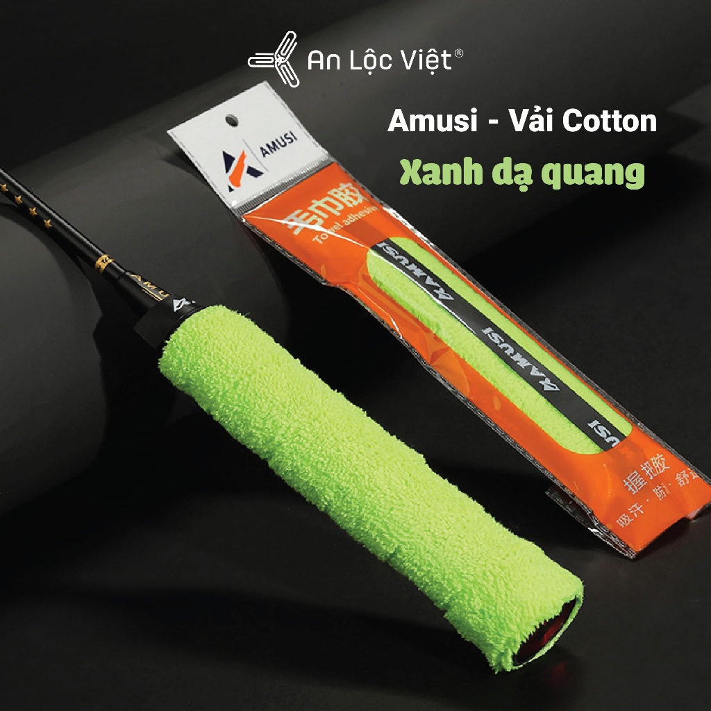 [COMBO 5 CUỘN QUẤN CÁN VỢT XỊN SÒ] Quấn cán vợt cầu lông Whizz - Amusi da PU mềm chống trơn, phù hợp với cầu lông tennis | BigBuy360 - bigbuy360.vn