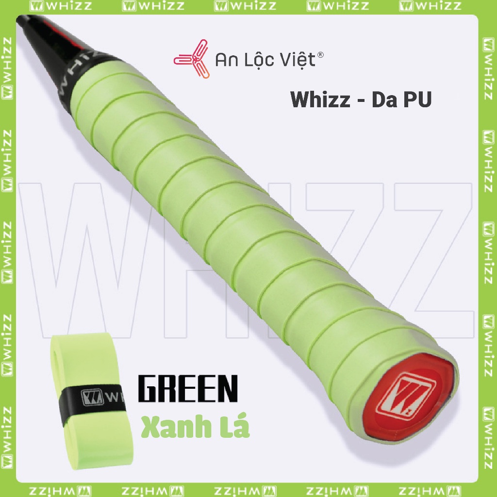 [COMBO 5 CUỘN QUẤN CÁN VỢT XỊN SÒ] Quấn cán vợt cầu lông Whizz - Amusi da PU mềm chống trơn, phù hợp với cầu lông tennis | BigBuy360 - bigbuy360.vn