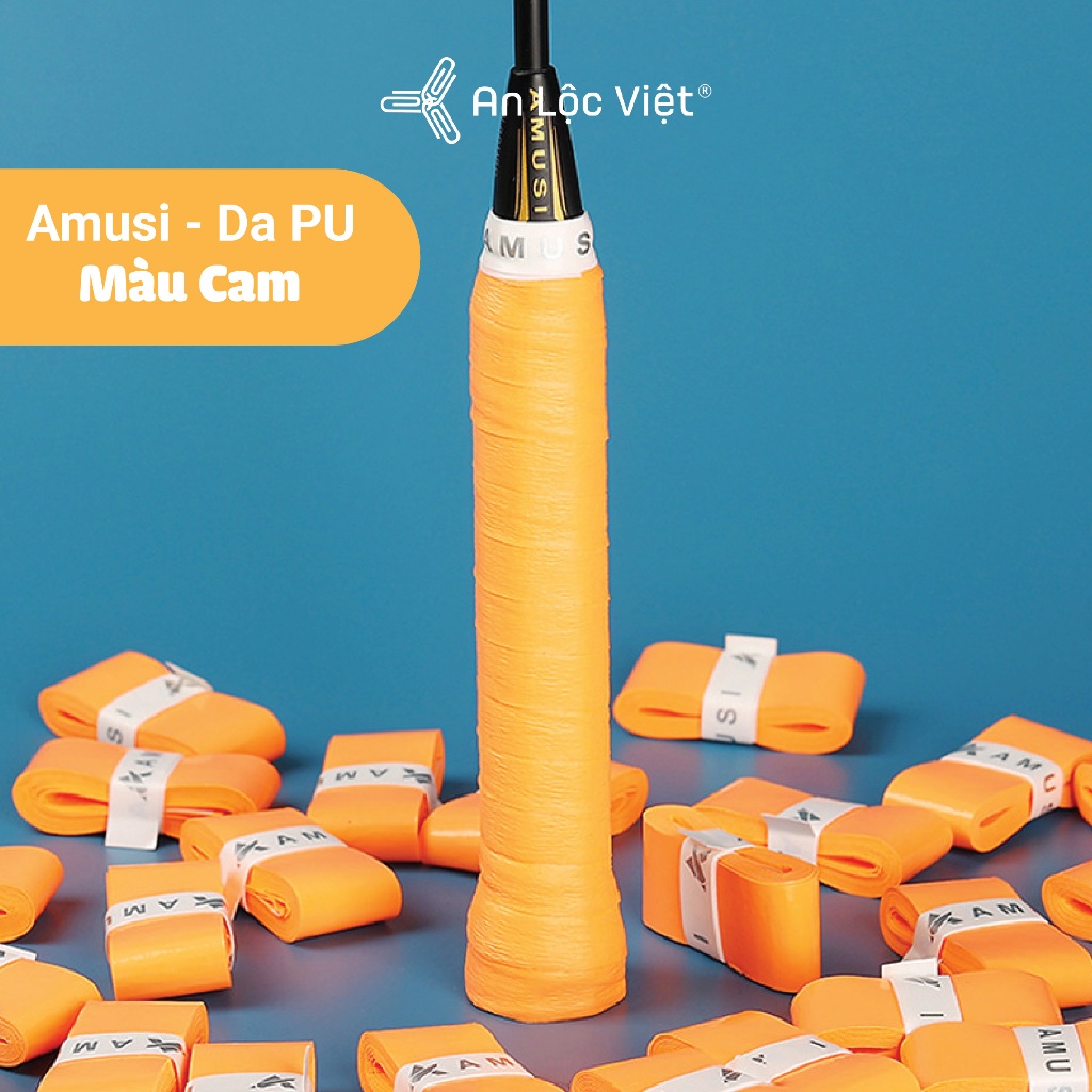 [COMBO 5 CUỘN QUẤN CÁN VỢT XỊN SÒ] Quấn cán vợt cầu lông Whizz - Amusi da PU mềm chống trơn, phù hợp với cầu lông tennis | BigBuy360 - bigbuy360.vn