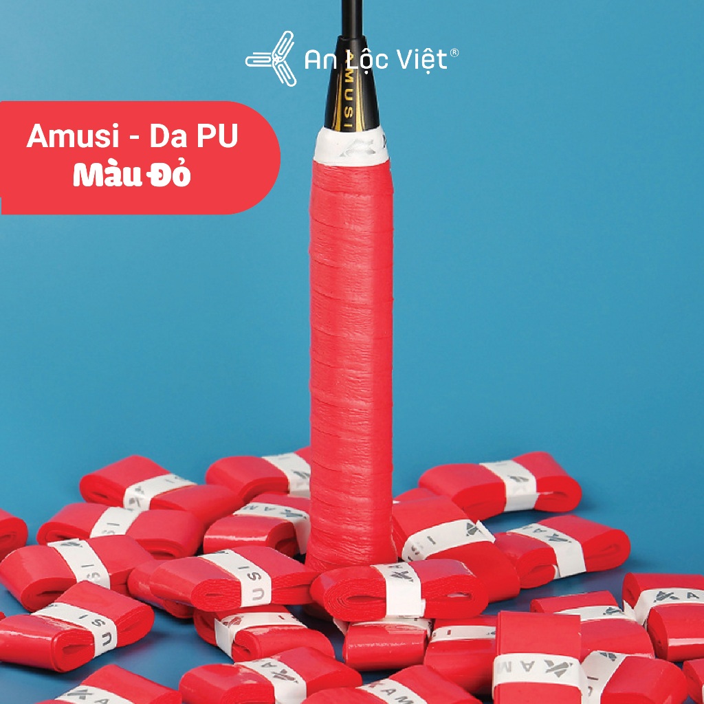 [COMBO 5 CUỘN QUẤN CÁN VỢT XỊN SÒ] Quấn cán vợt cầu lông Whizz - Amusi da PU mềm chống trơn, phù hợp với cầu lông tennis | BigBuy360 - bigbuy360.vn