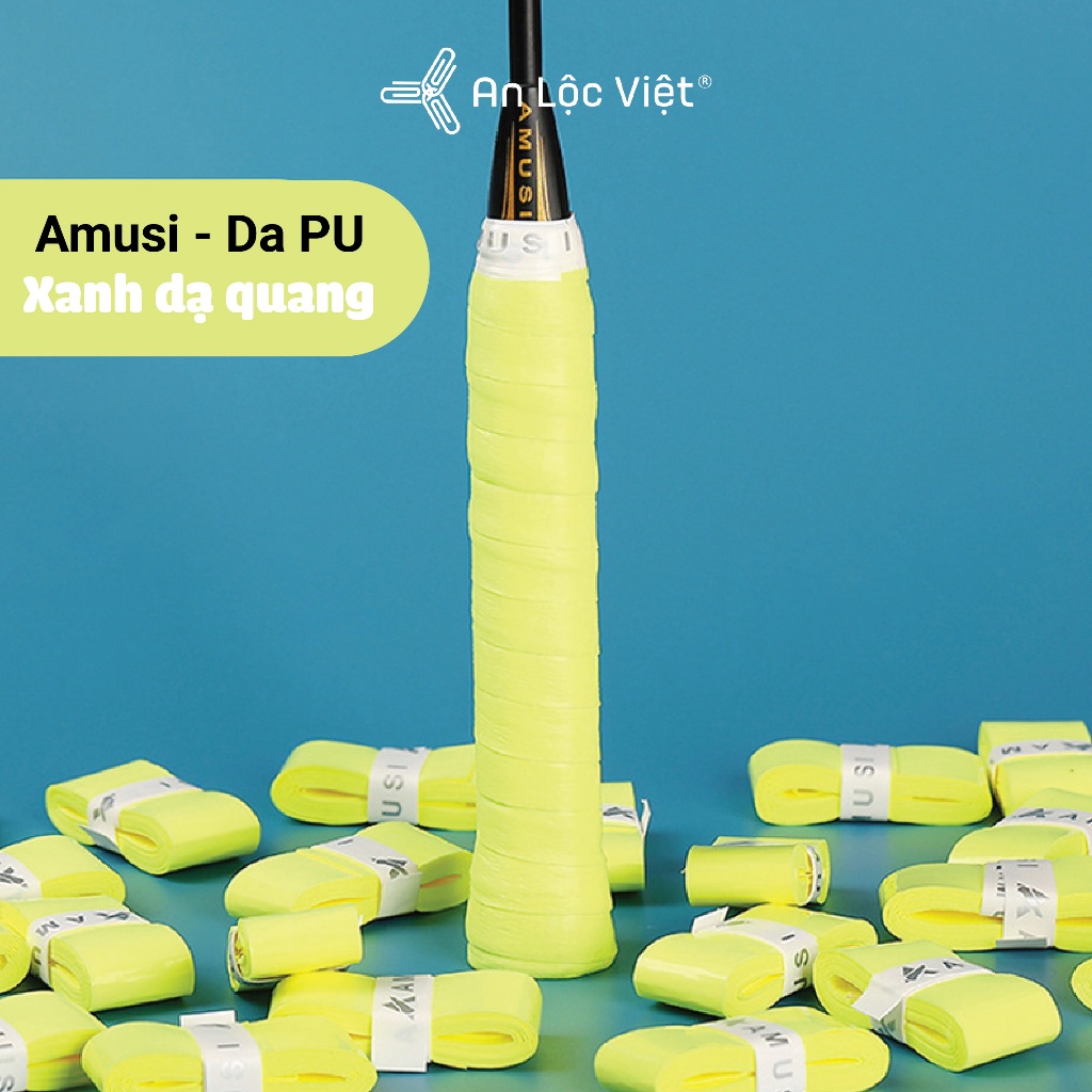 [COMBO 5 CUỘN QUẤN CÁN VỢT XỊN SÒ] Quấn cán vợt cầu lông Whizz - Amusi da PU mềm chống trơn, phù hợp với cầu lông tennis | BigBuy360 - bigbuy360.vn