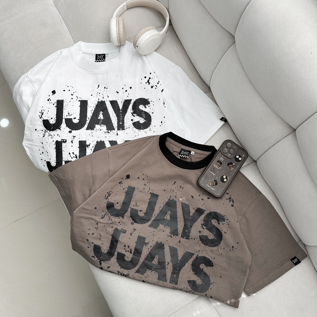 Áo phông tay lỡ 🖤 DIRTY JAY phong cách UNISEX nam nữ - áo thun cổ tròn tay lỡ form rộng Brand Jaystoree 🖤 | BigBuy360 - bigbuy360.vn