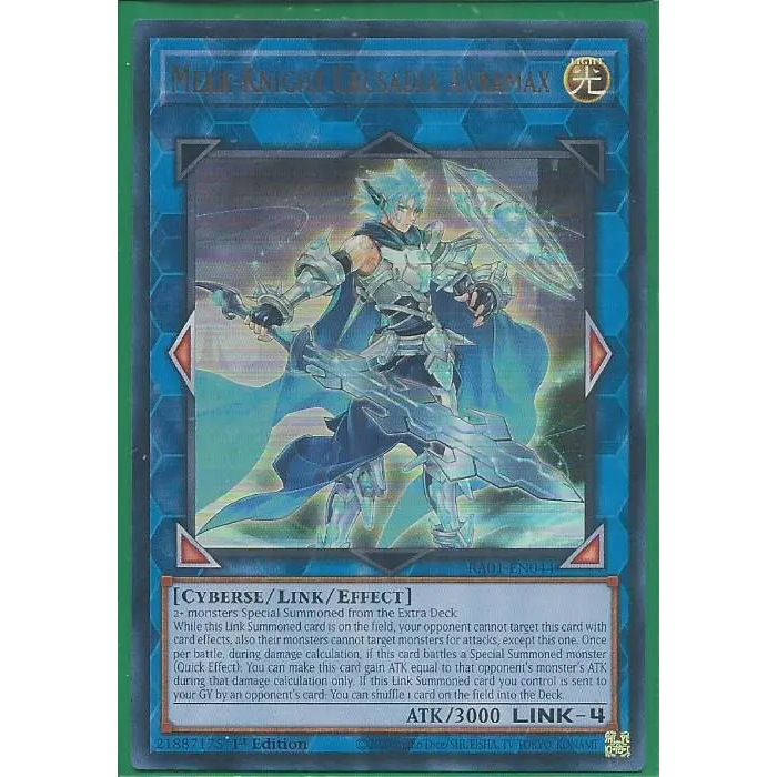 [NTYC] Thẻ bài Yu-Gi-Oh Tiếng Anh TCG - RA01-EN044U Mekk-Knight ...