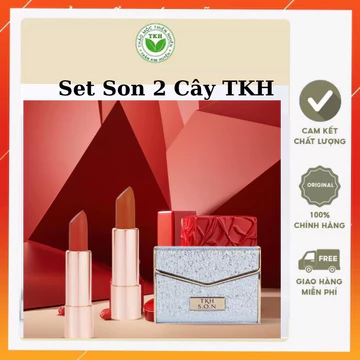 [ SET 2 CÂY ] SON TRẦN KIM HUYỀN - GỒM CAM CHÁY VÀ ĐỎ CAM