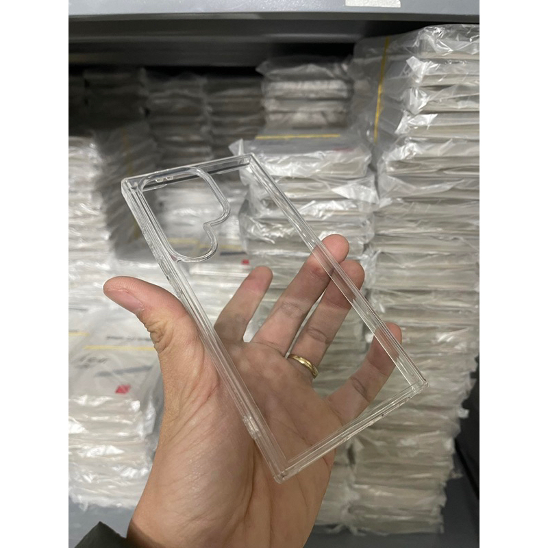 [ Đã có S26Ultra ] Ốp lưng KiNGBON meka trong suốt không ố màu Samsung S26ultra/S24Ultra/S25Ultra