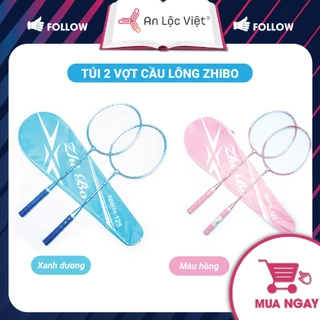[HÀNG XỊN GIÁ TỐT] Bộ 2 vợt cầu lông kèm túi, với thiết kế đơn giản và gọn nhẹ giúp bạn chơi thể thao rèn luyện cơ thể