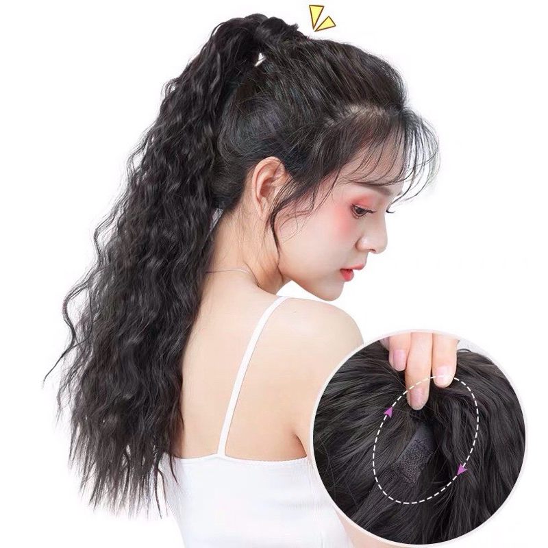 [HÀNG HOT] TÓC CỘT XÙ SIÊU DÀY SIÊU DÀI HÀNG BÁN CHẠY Ạ
