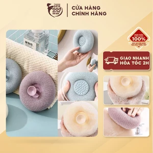 Bông Tắm Tròn Có Tay Cầm, Tạo Bọt Mềm Mịn TOOLA - TLA017