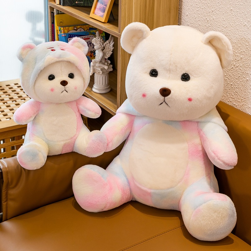 Gấu Bông Lena Loang Màu Độc Đáo, Gấu Bông Lena Quà Tặng Valentine - Babi mama - G121