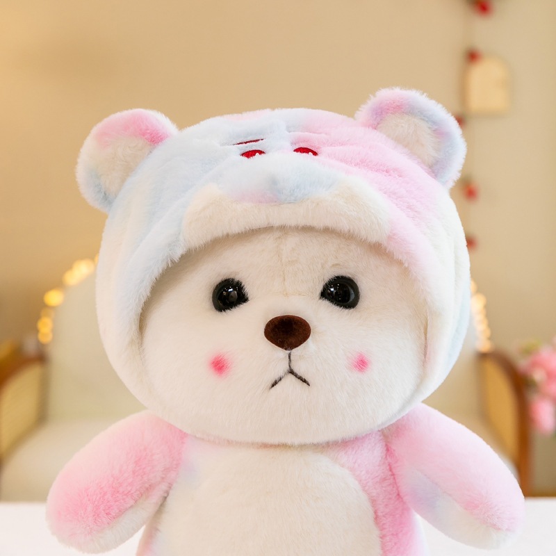 Gấu Bông Lena Loang Màu Độc Đáo, Gấu Bông Lena Quà Tặng Valentine - Babi mama - G121