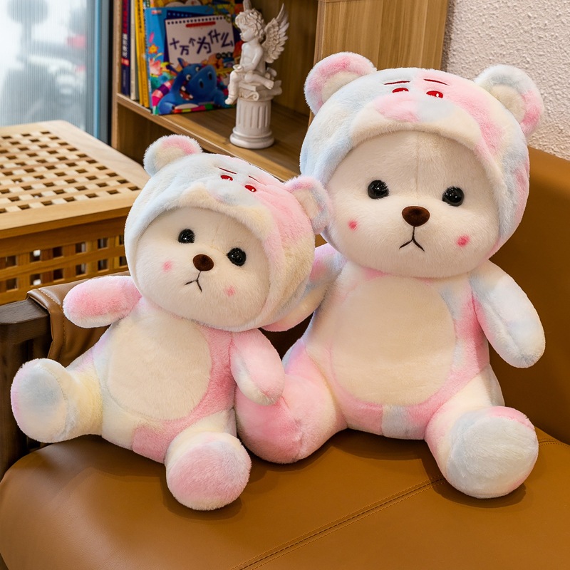 Gấu Bông Lena Loang Màu Độc Đáo, Gấu Bông Lena Quà Tặng Valentine - Babi mama - G121