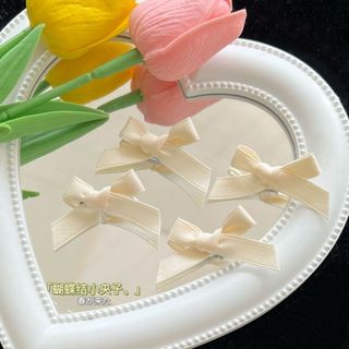 [🔥XƯỞNG SALE SẬP SÀN🔥] Set 5 Kẹp Tóc Hình Nơ Ruy Băng Mini Dễ Thương Phong Cách K64