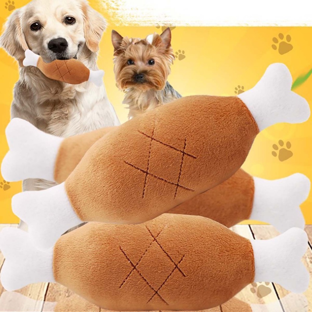 Đồ Chơi Cho Chó Con Đực Poodle To Mèo Cún Lớn Thú Cưng Nhỏ Phốc Sóc Bự Gặm Cắn Ngứa Răng Cào Móng Có Tiếng Kêu Tự Động