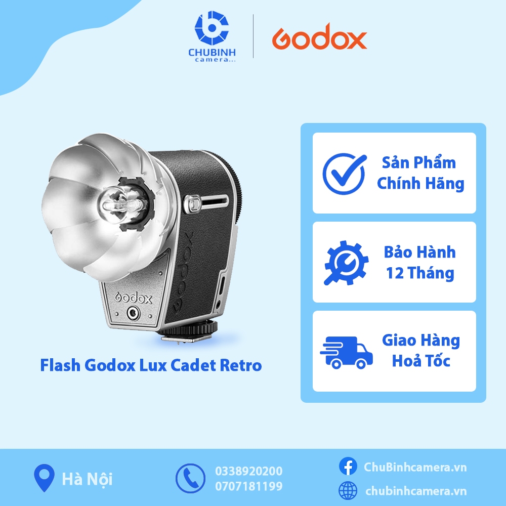 Flashback to the future! The Godox Lux Cadet is a new retro-style flash