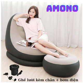 Ghế Nệm Hơi Tựa Lưng SOFA Cao Cấp, Ghế Thư Giãn Chống Mỏi - AMONO VIETNAM