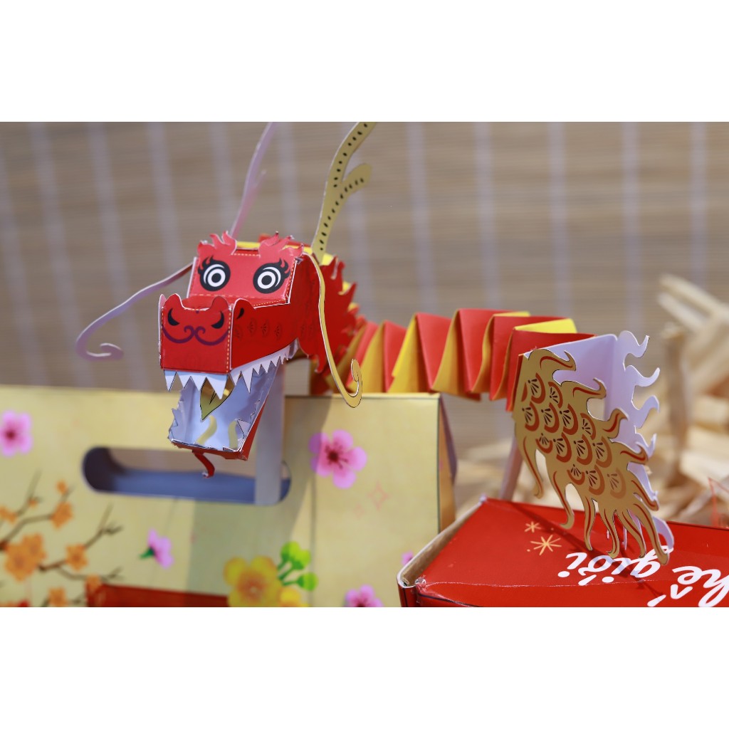 Ảnh Đồ chơi giáo dục Rồng Con Tinh Nghịch cho bé 0 - 10 tuổi, trò chơi giúp gắn kết gia đình 1