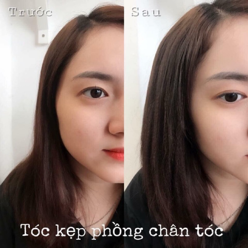 💋HÌNH THẬT💋 SET 2 TÓC GIẢ KẸP PHỒNG CHÂN TÓC SIÊU TỰ NHIÊN 💋
