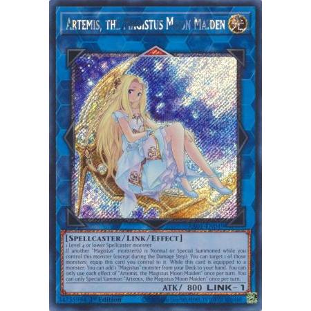 Yu-Gi-Oh! Artemis The Magistus Moon Maiden Secret Rare RA01-EN049 - Sammlerkarte