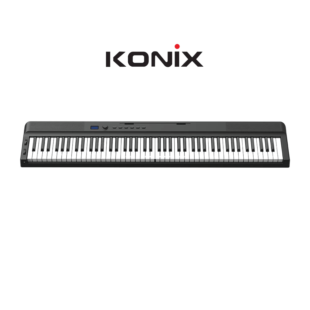 Đàn piano điện gấp gọn, Digital Foldable Piano - Konix PJ88D - Black ...