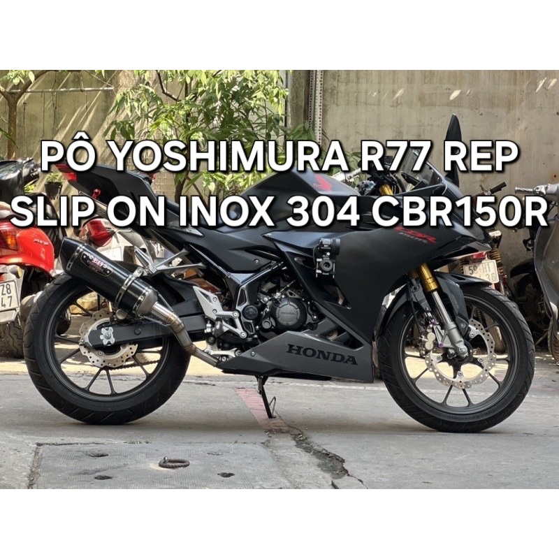 Po Yoshimura R77 Carbon Rep 1 1 Va C Slip On Inox 304 Honda CBR150R Shopee Vi t Nam