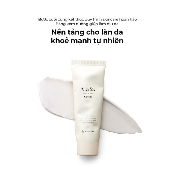 Ala 2X Be' Balance giúp giảm mụn,  phục hồi da yếu, se khít lỗ chân lông Bebalance  - Út store