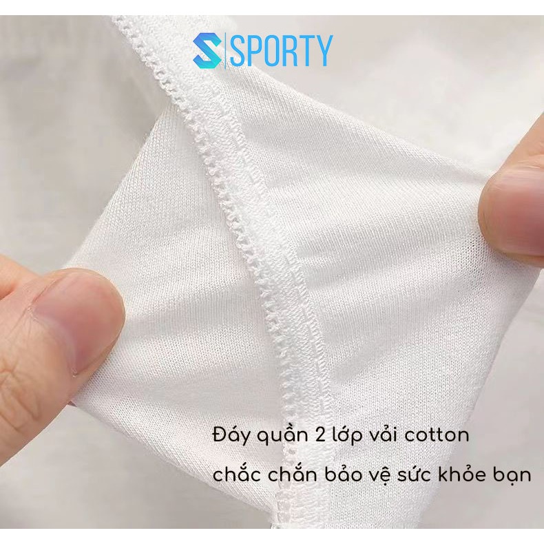 Ảnh Quần lót giấy cotton DP3 SPORTY một set sử dụng một lần cho mẹ bầu sau sinh hoặc đi du lịch dã ngoại 4