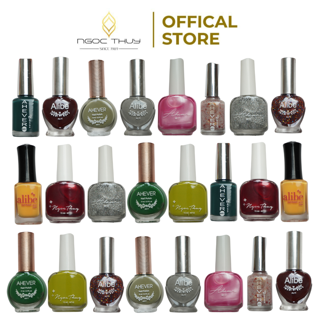 COMBO Sơn Móng Tay Tá Lả 24 Chai Được chọn Tông màu- Ngọc Thủy Nails