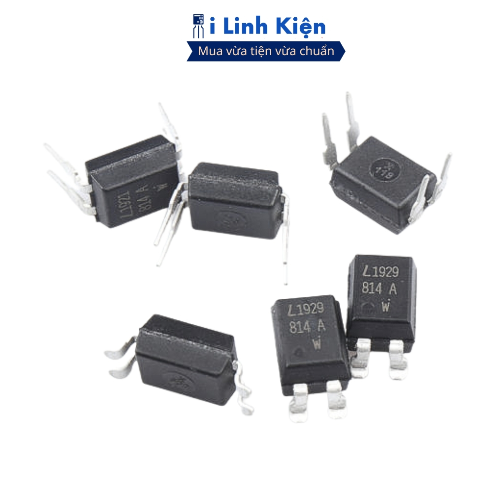 Ic quang EL814 DIP-4/SOP-4 chính hãng Everlight ilinhkien