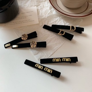 [🔥XƯỞNG SALE SẬP SÀN🔥] Set 2Kẹp Tóc Vải Nhung Đính Hoa Trà Và Ngọc Trai Phong Cách Cổ Điển K61