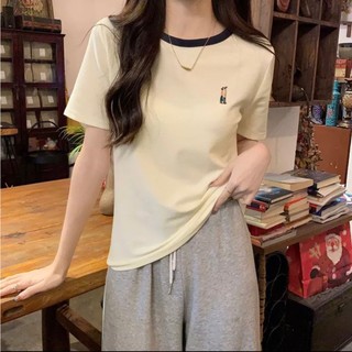 Áo Thun Baby Tee Unisex Tổ Ong Thêu Hoạ Tiết Thời Trang - TTN