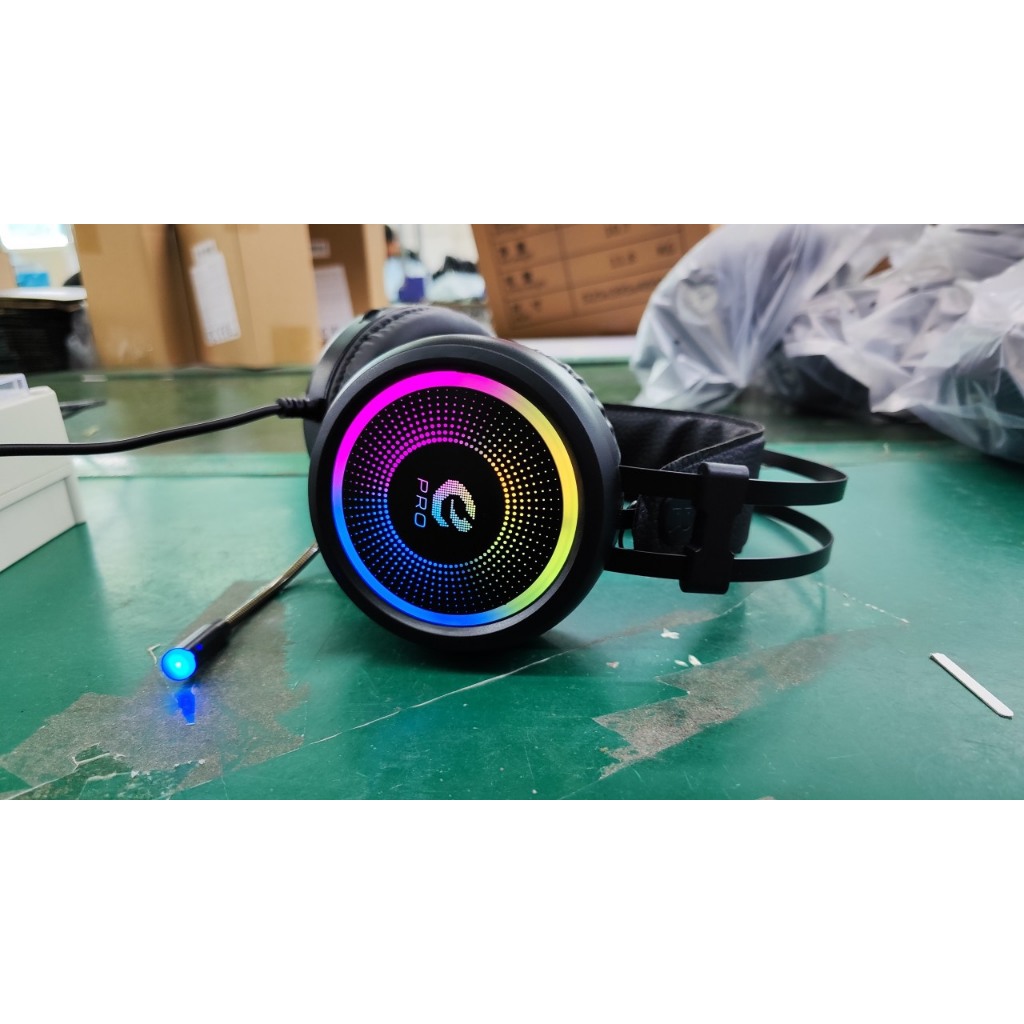 Tai nghe máy tính giả lập 7.1 chân usb Epro led rgb cho máy tính pc ...